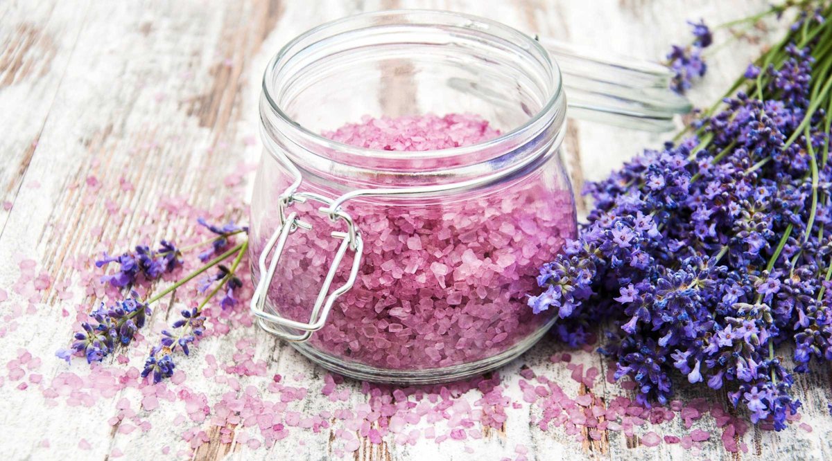 Best bath salts for woman relaxing at home