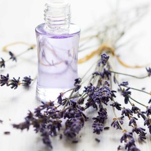 Lavender oil essential oil spray for bed